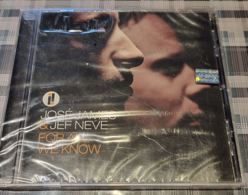 Jose James & Jef Neve - For All We Know - Cd Nuevo Cerrado 