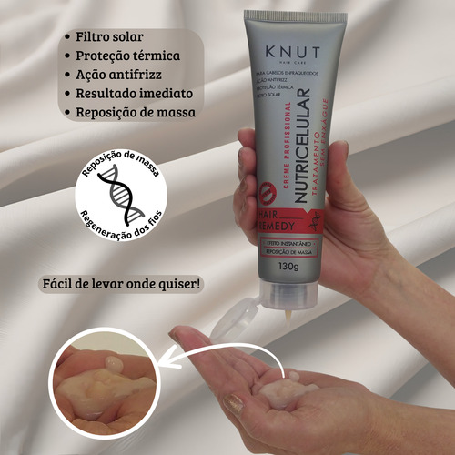 Nutricelular Reposição Massa Regenerador Finalização Brilho