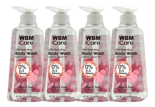 Wbm Care Gel De Baño, Para Todo Tipo De Piel, Formulado Co.