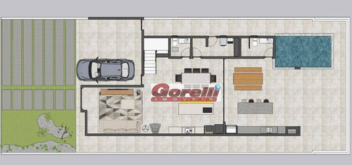 Imagem 5 de 6 de Casa Com 4 Dormitórios À Venda, 300 M² Por R$ 2.390.000,00 - Condomínio Real Park - Arujá/sp - Ca1972
