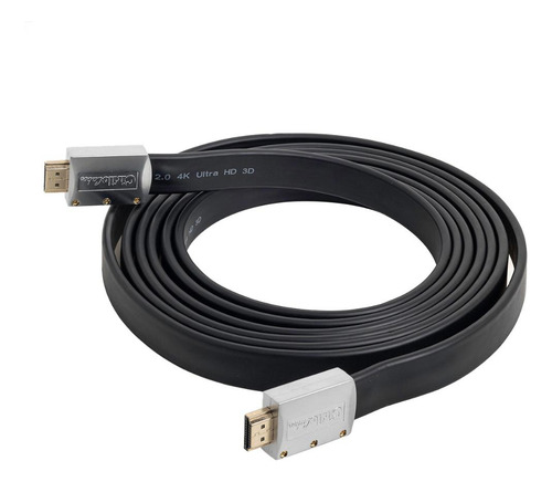 Cabos Hdmi 2.0 Flat Desmontável 5 Mt Kit 10