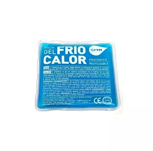 Bolsa Gel Frio Calor Listen 12 X 24 Cm - Apto Microndas