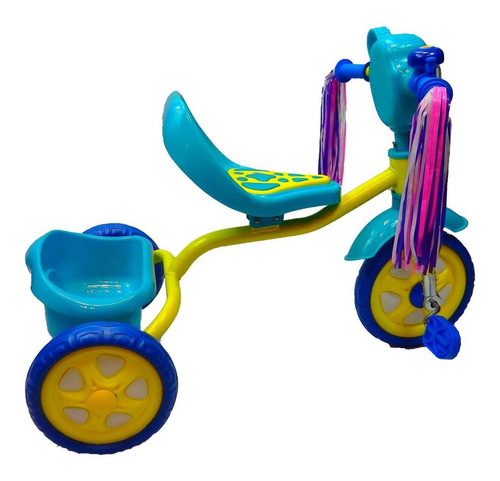 Triciclo Para Niños Economico Hasta 25 Kg Color Amarillo