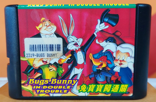 Bugs Bunny In Double Trouble Pernalonga Mega Drive Genesis (Usado)