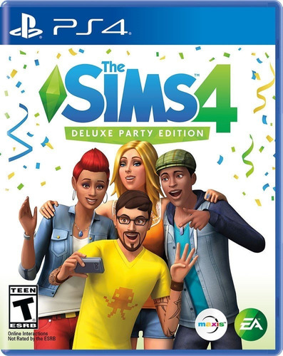 Juego Ps4 The Sims 4 Deluxe Party Edition