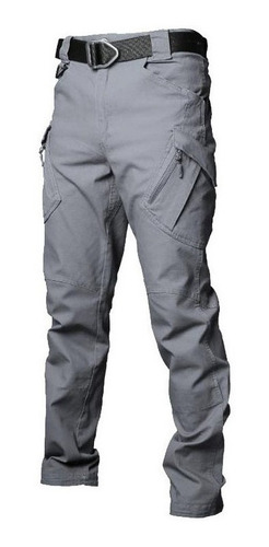 Pantalón Táctico Hombre Ix9 Pantalón Multibolsillos