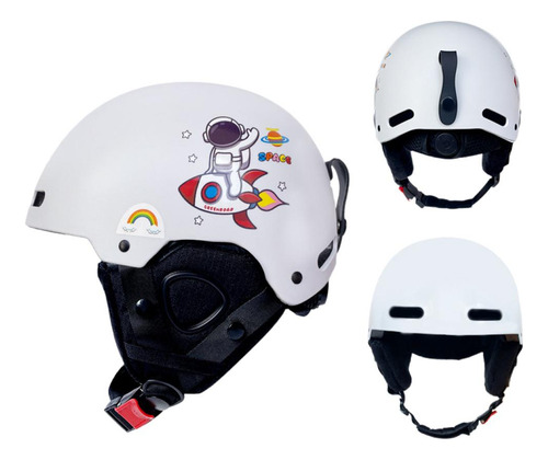 Cascos De Esquí Para Niños, Cálidos Y Transpirables, Anticaí