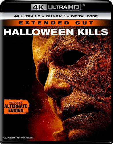 Blu Ray Halloween Kills Extended Cut 4k Ultra Hd