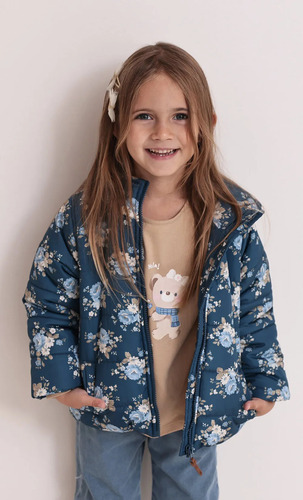 Campera Print Para Niñas Mimo & Co