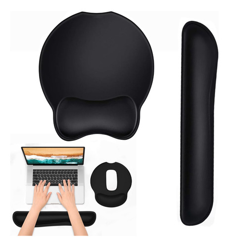 Reposamuñecas Mouse Pad Alfombrilla Teclado Muñeca