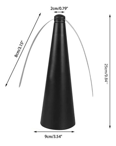 Mz Fly Fan Keep Away From Flies Fly Catcher Eléctrico Negro