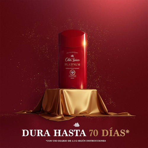 Desodorante Old Spice Platinum Citrus & Wood 85 G