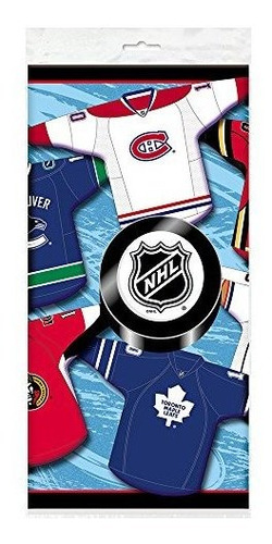 Unique Nhl Ventiladores Funda Para Mesa, 84-inch De Plástico