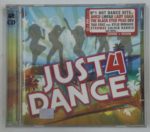 Cd Just Dance 4  Cd + Dvd Lady Gaga Avicii Lmfao Kylie Minog