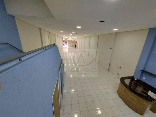 Imagem 2 de 12 de Loja Ampla Com Mezanino 443m² R$ 5.100,00 Mês Centro - Santos - Lo0087