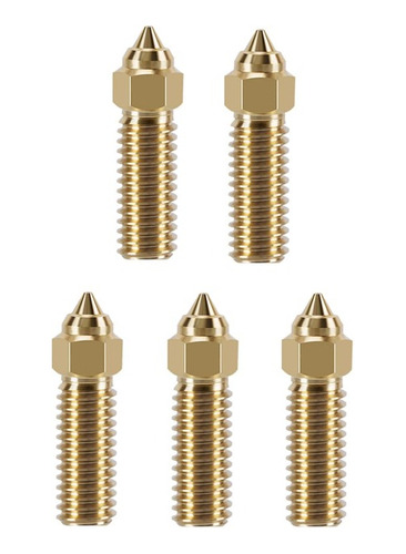 5x Bico Nozzle 3d Creality K1 Sovol Sv06 Plus  Sv07 0.4mm