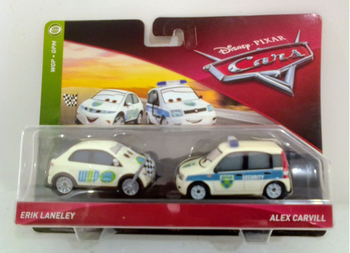 Disney Pixar Cars 2 Two Pack Erik Laneley Y Alex Carvill 