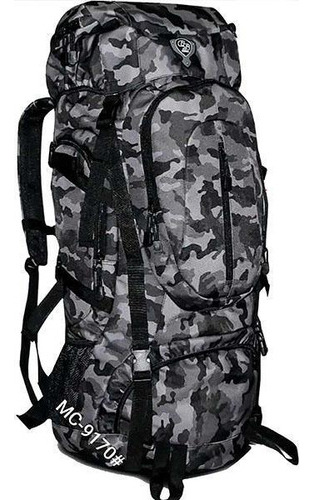 Mochila De 75 Litros Camuflada Mc9170