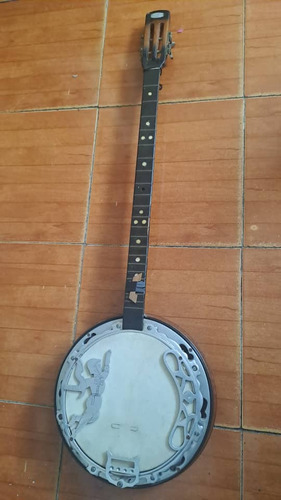 Guitarra Antigua Modelo Banjo 