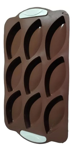 Molde Ovalado Oval De Silicona Chocolate Jabones Repostería 