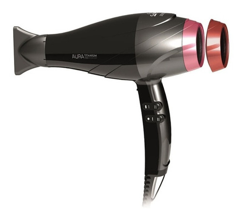 Secador Cabello Ga.ma Ac Aura Titanium Ion 2400w Frio Calor 