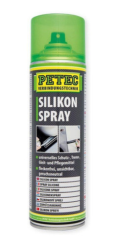 Spray Limpiador De Silicona 500 Ml Petec