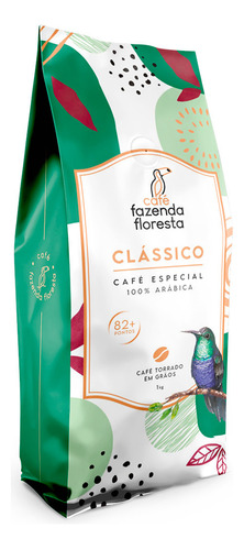 Café Fazenda Floresta Especial Clássico Em Grãos 1kg