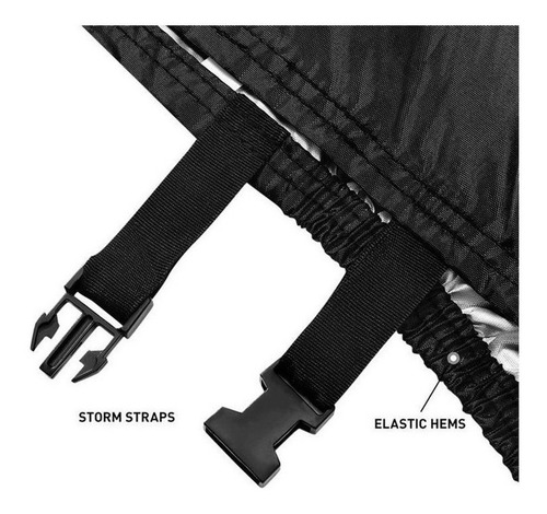 Funda Impermeable Para Bicicleta Con Borde Forrado