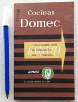 Comprar Cocinas Domec Antiguo Manual Original Instalación Y Uso