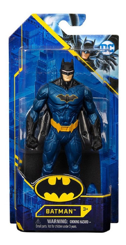 Batman Figura Batman Azul 12 Cm Altura Original