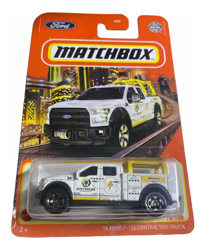 Matchbox 15 Ford F-150 Contractor Truck