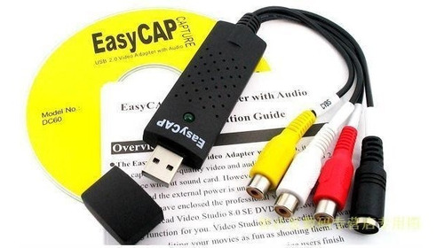 Imagen 1 de 5 de Easycap Usb 2.0 Tv Video Audio Vhs Vcr A Dvd Hdd Convertidor