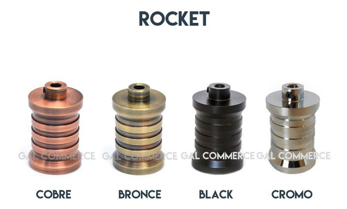 Imagen 4 de 4 de Portalampara Vintage Metalico | Peso Ideal Para Cable Textil
