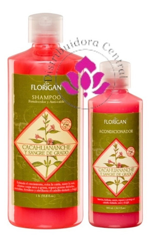 Cacahuananche Shampoo Y Acondicionador Fortalecedor Florigan