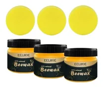 Comprar 3pcs Muebles Pulido Muebles Cera De Abejas Caoba + Esponja