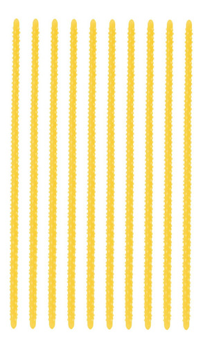 Barra Permanente De 10 Piezas, Pequeño Amarillo