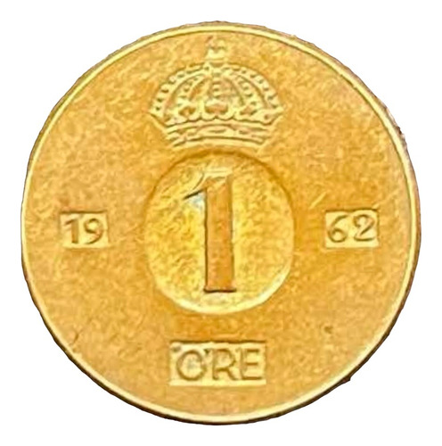 Suecia - 1 Ore - Año 1962 - Km #820 - Corona