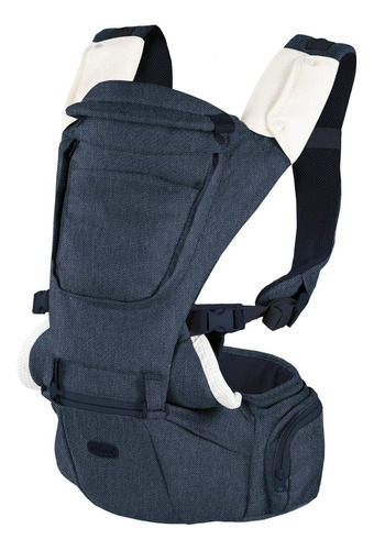 Canguro Para Bebé Ergonómico Chicco Hip Seat Porteo 3 En 1 Color Denim