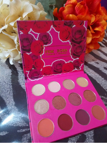 Paleta De Sombras Fem Rosa