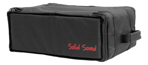 Rack Para Áudio 4u Com Case Solid Sound