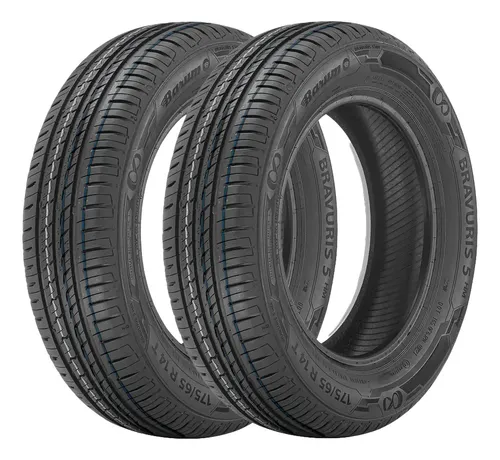 Kit 2 Pneus Barum Bravuris 5HM 175/65R14 82T Radial Assimétrico C...
