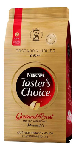 Nescafe Taster's Choice 1kg Gourmet Roast (molido Americano)