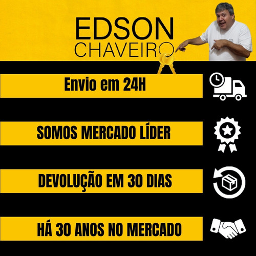 Imagem 7 de 7 de Fechadura Auxiliar Tetra 1001 Stam Dupla