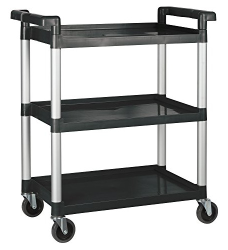 Winco Uc2415k Utility Cart Black