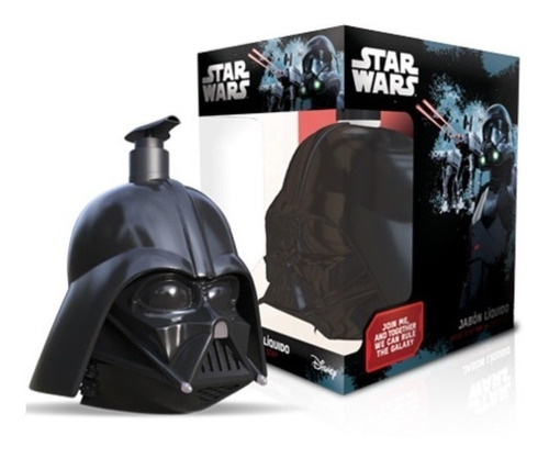 Jabón Líquido Star Wars 3d - Diseño Darth Vader 500 Ml