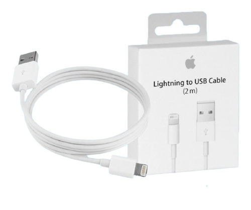 Cable Apple A1510 Carga Datos Lightning iPhone Original 2mts