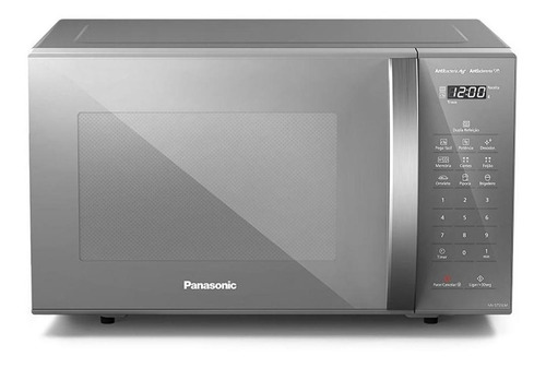 Micro-ondas Nn-st55lmruk 27 Litros Prata Panasonic 220v