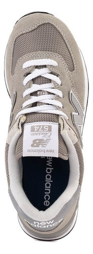 Tenis New Balance 574 Mod. 401875 Athletic Gris Mujer / J