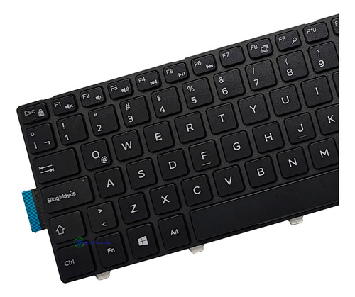 Teclado Para Dell 15 5559 5555 P51f P26e P40f P39f P28e Lat