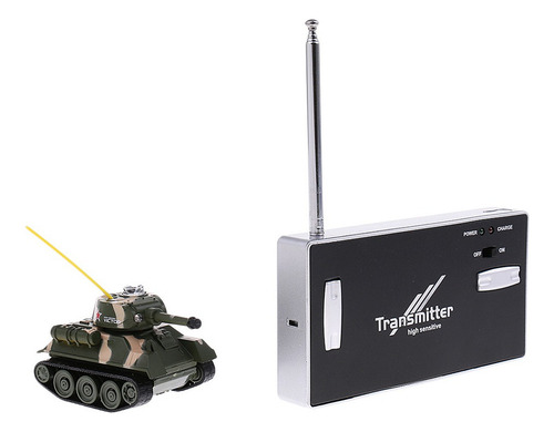Juguetes Para Automóvil 777-215 Rc Scale Tank, Control Por R
